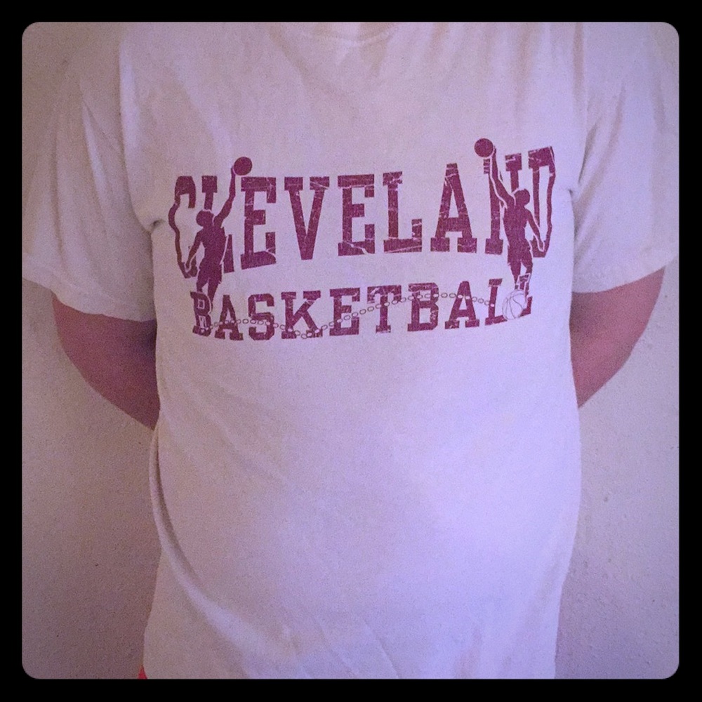 Cleveland basketball tee shirt